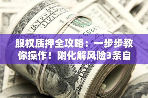 北京股权质押全攻略：一步步教你操作！附化解风险3条自救法则
