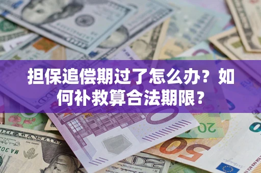 北京担保追偿期过了怎么办？如何补救算合法期限？