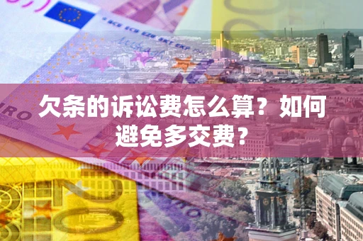 北京欠条的诉讼费怎么算？如何避免多交费？