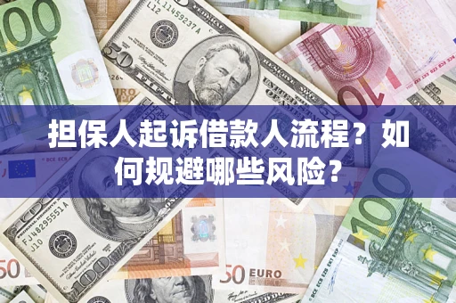北京担保人起诉借款人流程？如何规避哪些风险？