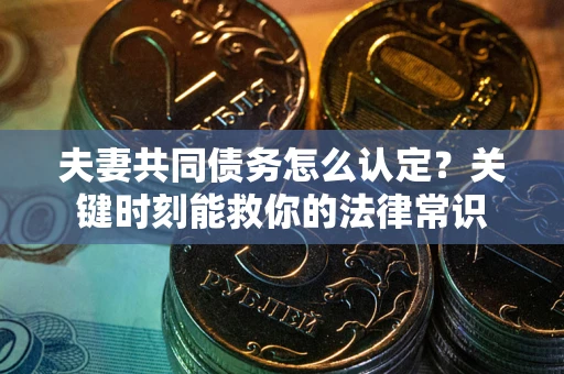 北京夫妻共同债务怎么认定？关键时刻能救你的法律常识
