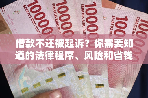 北京借款不还被起诉？你需要知道的法律程序、风险和省钱技巧