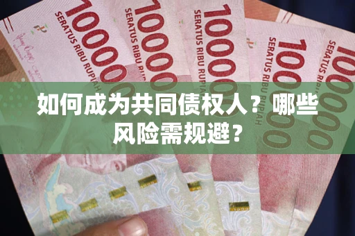 北京如何成为共同债权人？哪些风险需规避？